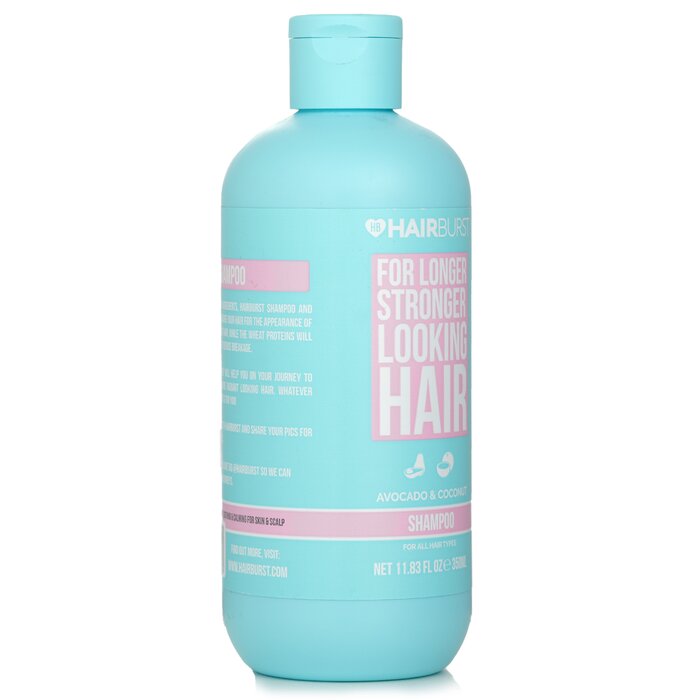 Hairburst Avocado & Coconut Shampoo 350ml/11.83oz Damaged Hair Free