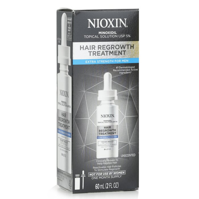 Nioxin Hair Regrowth Treatment 5% Minoxidil For Men 30 Day 60ml/2ozProduct Thumbnail
