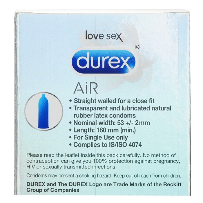 Durex Air Ultra Thin Condoms 10pcs 10pcs/boxProduct Thumbnail