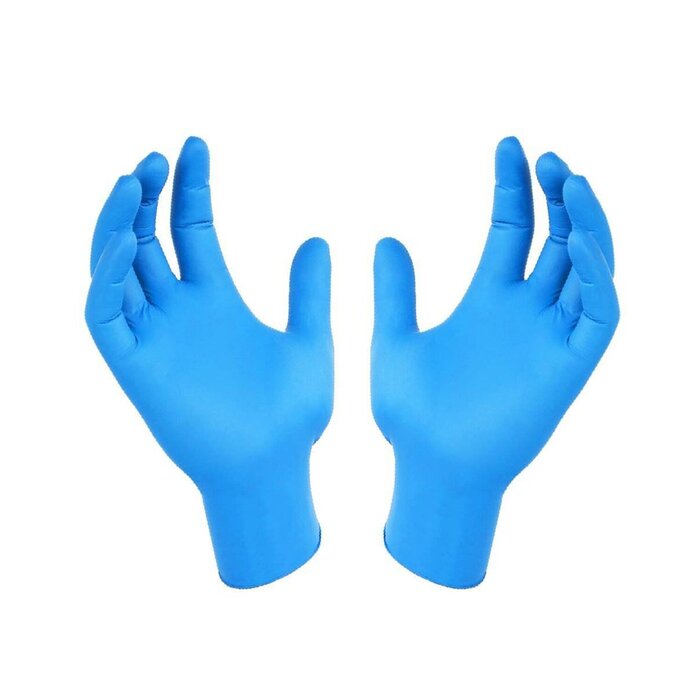 KQ KQ - Γάντια Βινυλίου & Νιτριλίου μίας χρήσης - μπλε (S) SProduct Thumbnail