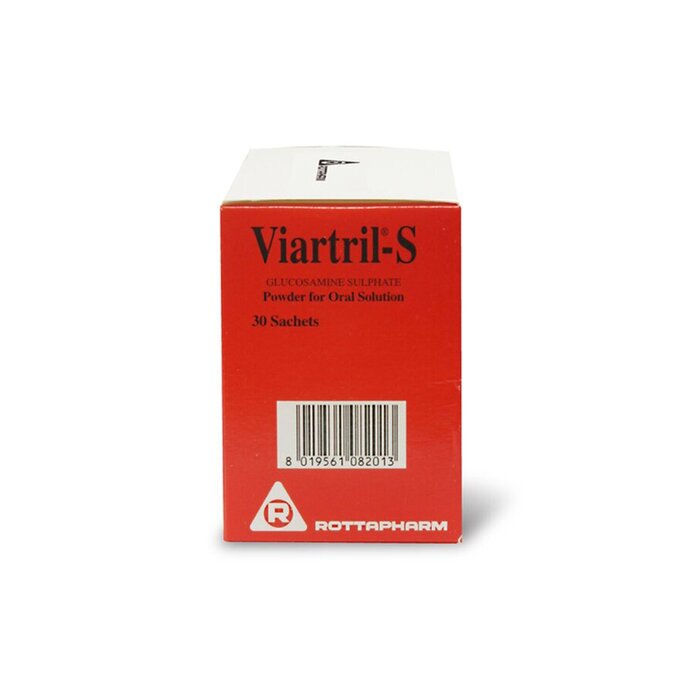 Viartril-S فيارتريل إس - عبوة 1500 مجم كبريتات الجلوكوزامين 30 كيس 30 pcsProduct Thumbnail