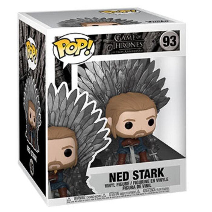 Funko POP! Deluxe: GOT- Ned Stark on Throne Toy Figures 18x15x20cmProduct Thumbnail