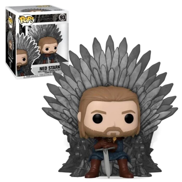 Funko POP! Deluxe: GOT- Ned Stark on Throne Toy Figures 18x15x20cmProduct Thumbnail