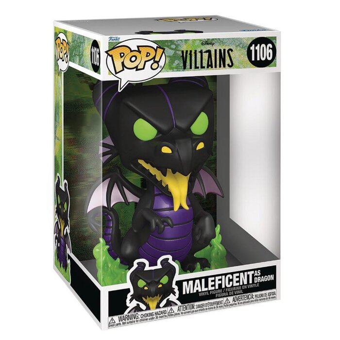 Funko POP Jumbo: Villains- Maleficent Dragon Toy Figures 21x33x21cmProduct Thumbnail