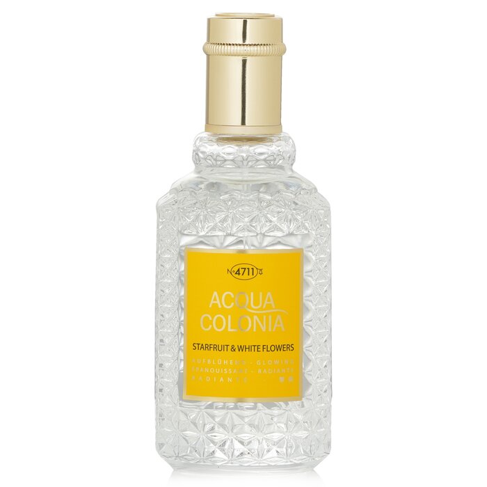 4711 Acqua Colonia Starfruit & White Flowers Eau De Cologne Spray 50ml ...