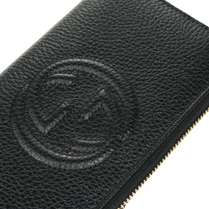 Gucci GG Long Zippy Wallet 598187 - Black BlackProduct Thumbnail