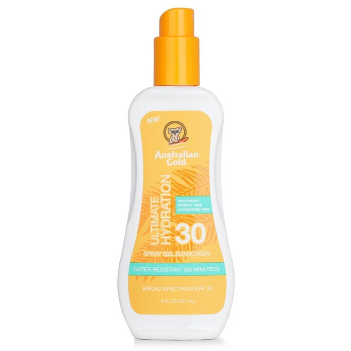 Spray Gel Sunscreen SPF 30 (Ultimate Hydration) (Exp. Date: 08 2023)  Skincare by Australian Gold in UAE, Dubai, Abu Dhabi, Sharjah