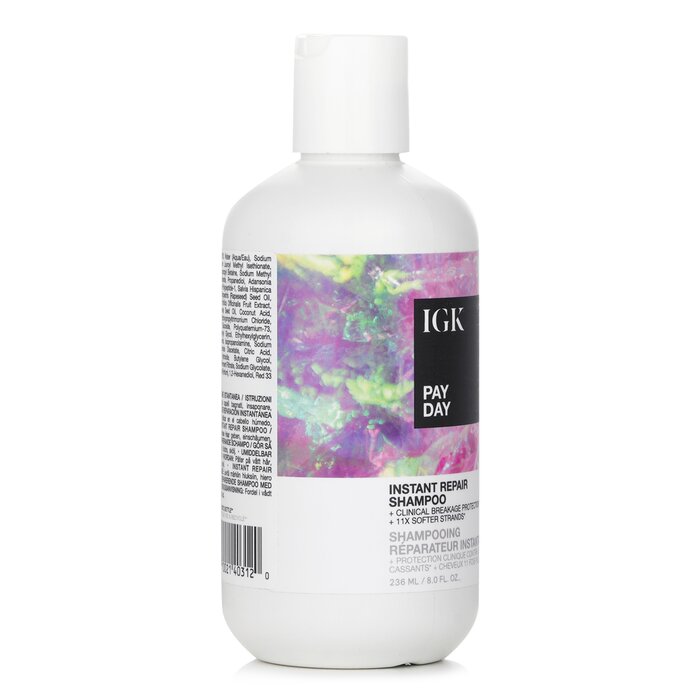 IGK Pay Day Instant Repair Shampoo 1000ml/33.8oz | Strawberrynet COEN