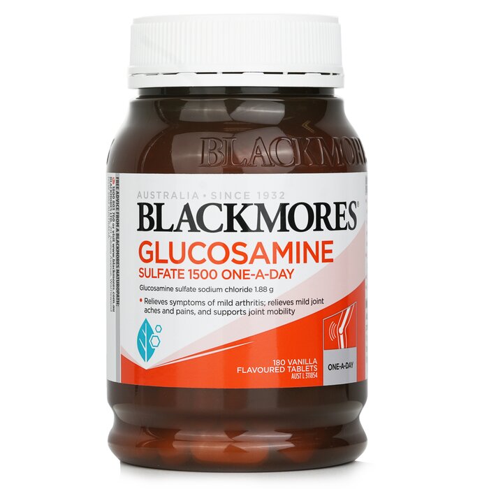 澳佳宝 Blackmores Blackmores - Blackmores Glucosamine Sulfate 1500mg (180 tablets) (Parallel Imports) 180'sProduct Thumbnail