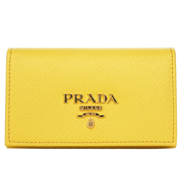 Prada Prada Saffiano Leather Card Holder 1MC122 YellowProduct Thumbnail