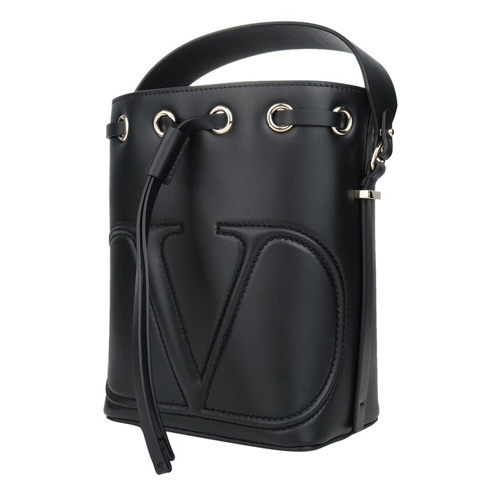 Valentino Garavani Valentino Small VLOGO Bucket Bag BlackProduct Thumbnail