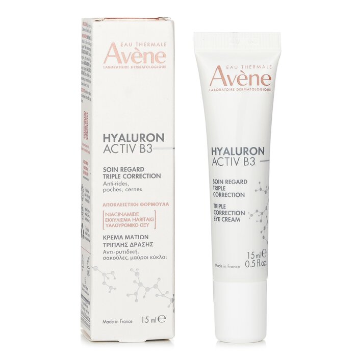 Avene Hyaluron Activ B3 Triple Correction Eye Cream 15ml Eye & Lip