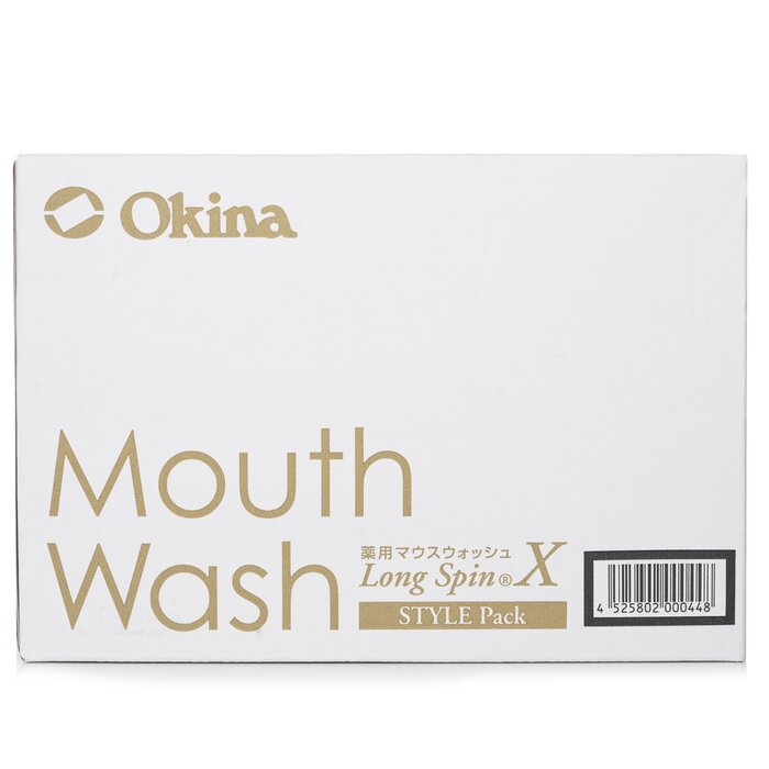 Okina Okina Mouthwash Long Spin-Mint(Blue) - 14ml x 100 Capsules 14ml x 100pcsProduct Thumbnail