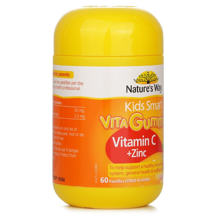 NATURE'S WAY Nature's Way - Kids Smart Vita Gummies Vitamin C & Zinc 60 Pastilles (parallel import) 60 PastillesProduct Thumbnail