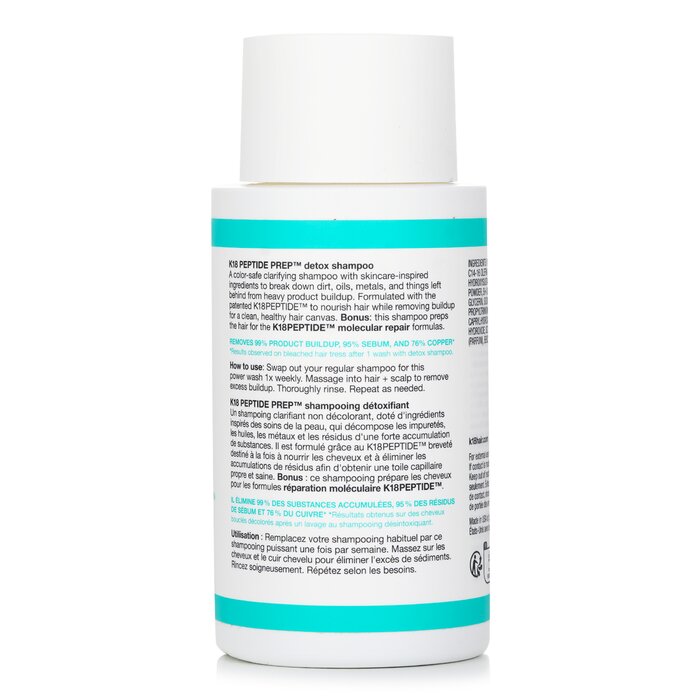 K18 Peptide Prep Detox Shampoo 250ml/8.5ozProduct Thumbnail