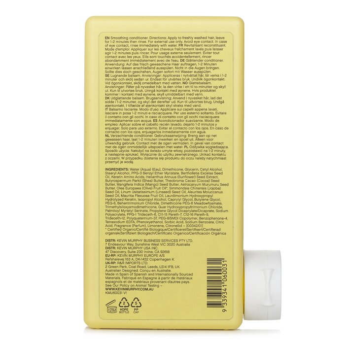Kevin.Murphy Smooth.Again.Rinse (Smoothing Conditioner - For Thick, Coarse Hair) 250ml/8.4ozProduct Thumbnail