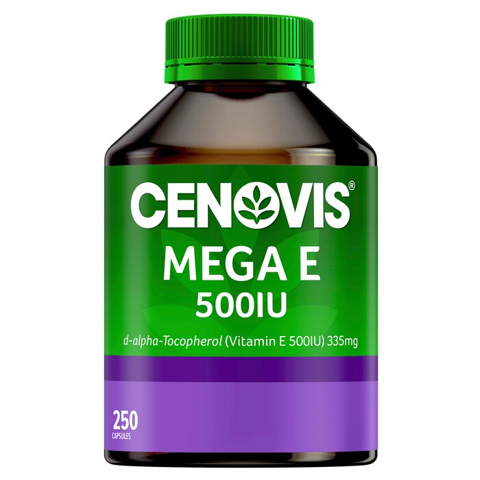 세노비스 Cenovis [공인판매사] 세노비스 메가 E 500mg - 250캡슐 250pcs/boxProduct Thumbnail