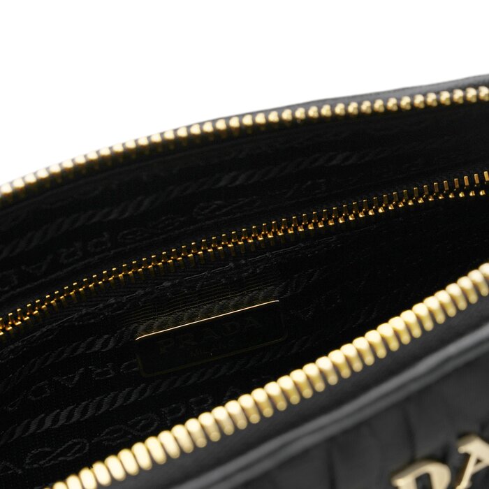 Prada Prada Tessuto Gaufre Sling Bag 1BH152 BlackProduct Thumbnail