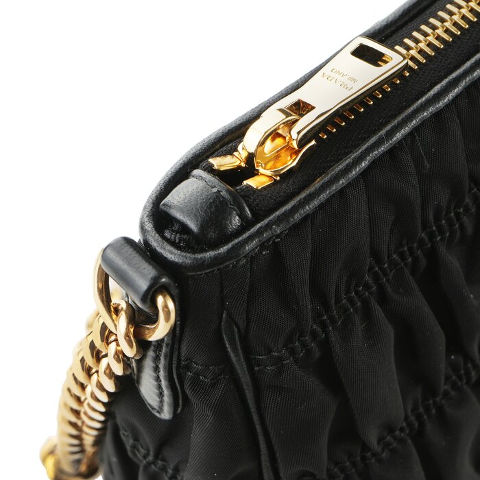 Prada Prada Tessuto Gaufre Sling Bag 1BH152 BlackProduct Thumbnail