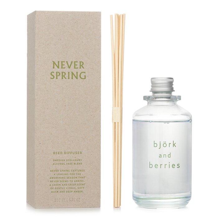 Bjork Berries Never Spring Reed Diffuser 200ml 6.76oz