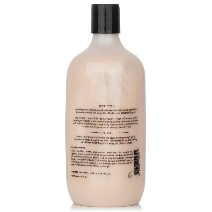 BONDI WASH Dog Conditioner (Paperbark & Lemongrass) 500ml/16.9oz ...