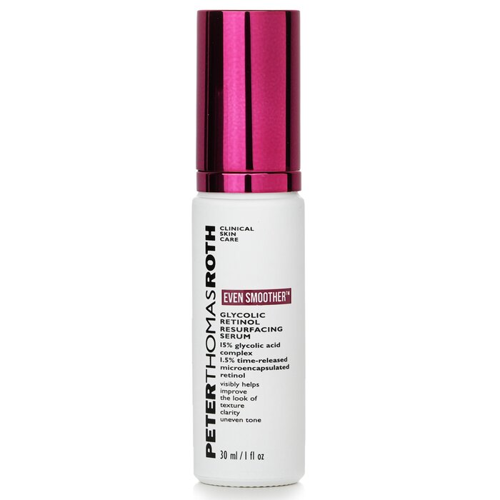 Peter Thomas Roth Even Smoother Glycolic Retinol Resurfacing Serum 30ml ...