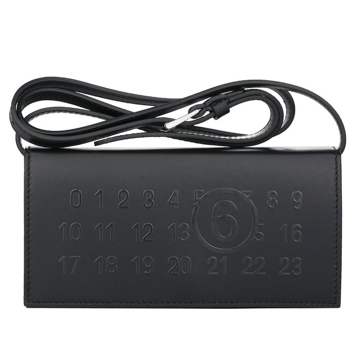 Maison Margiela MM6 Numeric logo crossbody bag BlackProduct Thumbnail