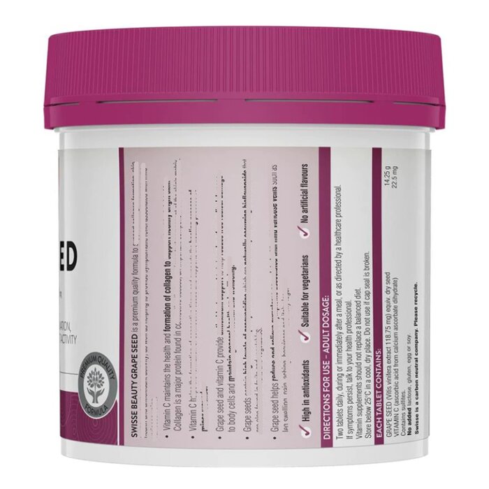 Swisse Ultiboost Grape Seed 14250mg (300 tablets) [Parallel Imports] 300 tabletsProduct Thumbnail