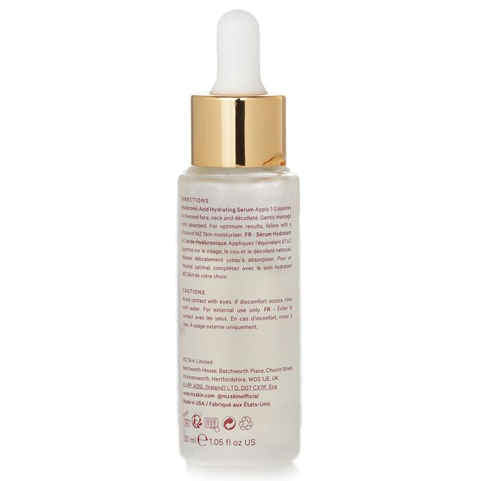 MZ Skin Hyaluronic Acid Hydrating Serum 30ml/1.01oz 草莓网MYSC