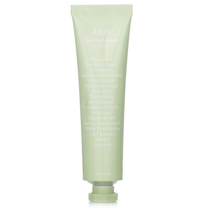 Abib Heartleaf Cream Calming Tube 75ml 2.53oz Strawberrynet NL