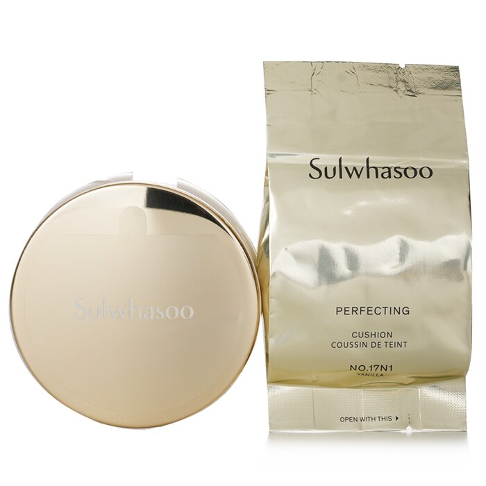 Sulwhasoo Perfecting Cushion, No.17N1 Vanilla 15g x2pcs - Foundation ...