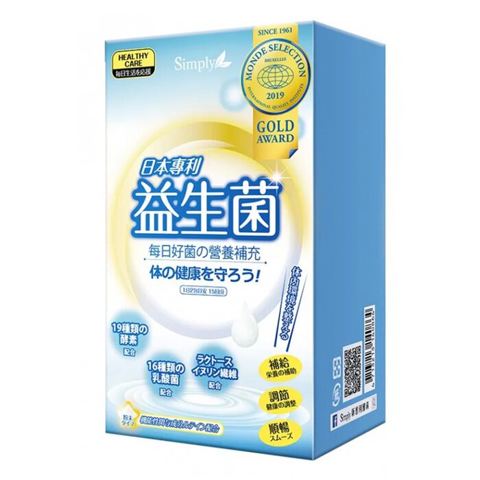 Simply Simply Japanese Patent Probiotics 30 BagsProduct Thumbnail