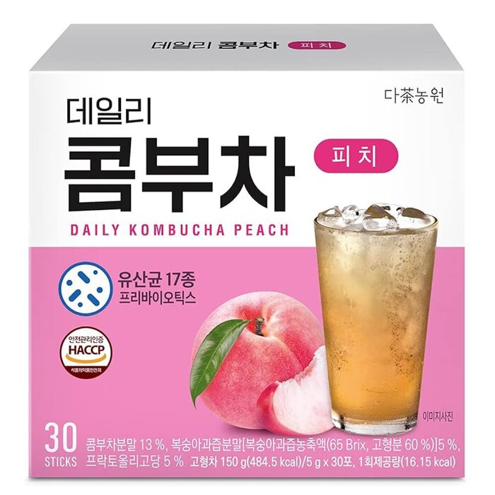 Danongwon 每日康普茶-桃子 5g*30條Product Thumbnail