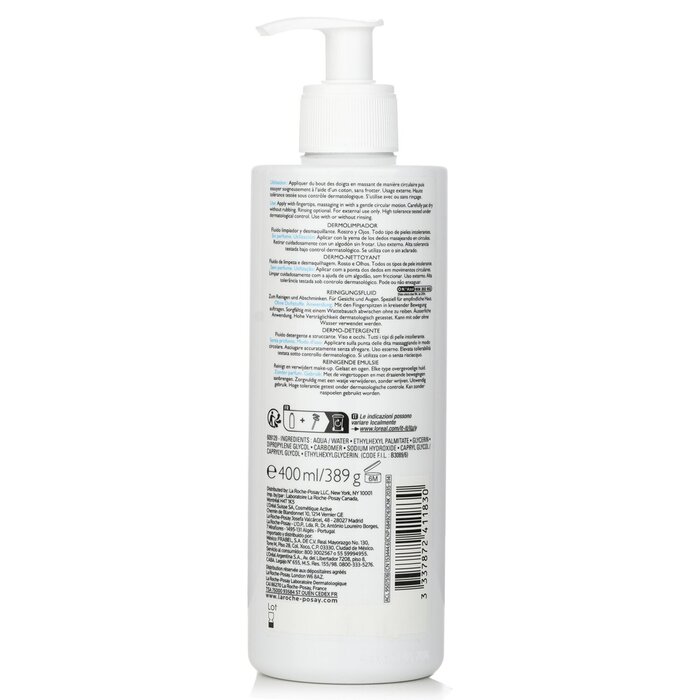 La Roche Posay Toleriane Dermo-Cleanser (Face and Eyes Make-Up Removal Fluid) 400ml/13.5ozProduct Thumbnail