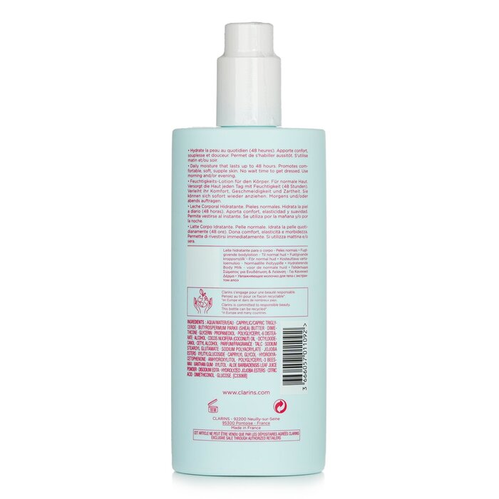 Clarins Body-Smoothing Moisture Milk With Aloe Vera - For Normal Skin 400ml/13.9ozProduct Thumbnail