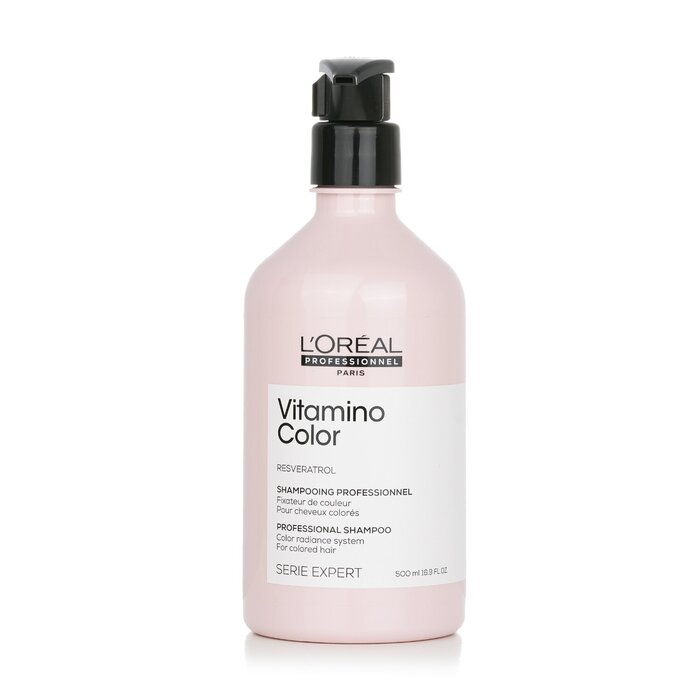 L'Oreal Professionnel Serie Expert - Vitamino Color Resveratrol Color Radiance System Shampoo שמפו לשיער צבוע 500ml/16.9ozProduct Thumbnail