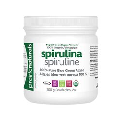 Spiruline bio crue en poudre 200g - Nutri Naturel