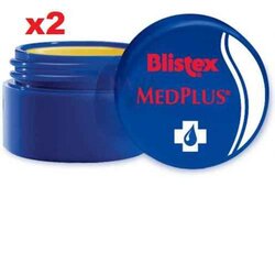 Blistex 美國小藍罐冰爽修護潤唇膏x2
