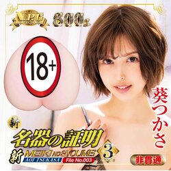 NPG NEW Meiki No Syoumei No.003 Tsukasa Aoi Fixed Size Fixed Size ...