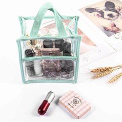 bagtory HELLO Baggy Transparent PVC Bag in Bag Big Tote