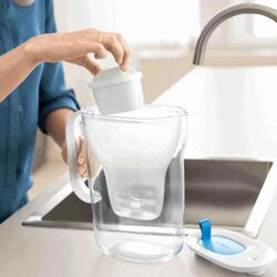 BRITA BRITA Marella Cool 2.4L water filter jug (blue) blue - Fixed Si