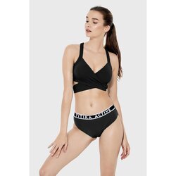 Titika Athens Bikini Bottom Black - M - Bottoms, Free Worldwide Shipping