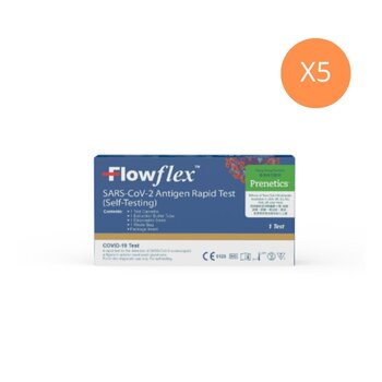 Circle by Prenetics (5件裝) Flowflex™新冠病毒 抗原快速檢測