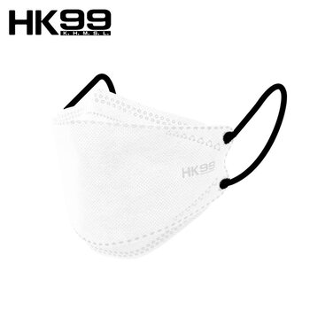 HK99 HK99 - [香港製造] 新裝上市 3D立體口罩 (30片裝) 唯白 4層口罩 [獨立包裝] Picture Color
