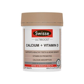Swisse Swisse Ultiboost Calcium + Vitamin D 150 Tablets Fixed Size