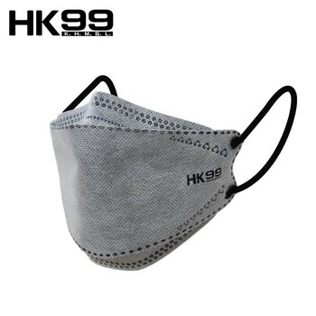 99 香港ドル HK99 HK99 - [Made in Hong Kong] 3D MASK (30 pieces/Box) Grey Picture Color