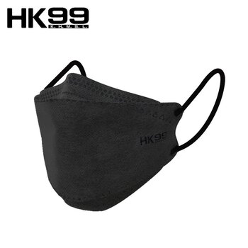 99 香港ドル HK99 HK99 - [Made in Hong Kong] 3D MASK (30 pieces/Box) Black Picture Color