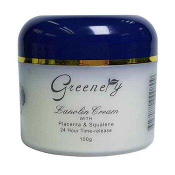 Greenery - Pure Lanolin Cream with Placenta & Squalene 24H Release  - 100.0g/ml