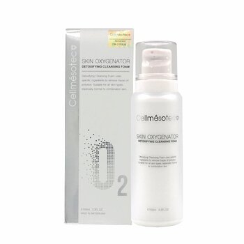 Cellmesotec Skin Oxygenator Detoxifying Cleansing Foam (Make Up Removing, Exfolianes, Pore Minimizing) (e100ml) CM008 Fixed Size