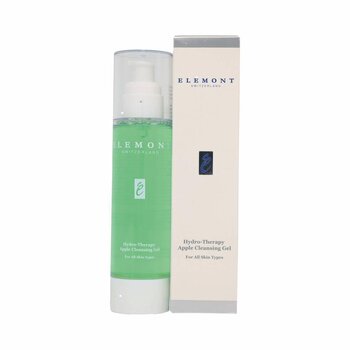 ELEMONT - Hydro-Therapy Apple Cleansing Gel (Exfolianes  Hydrating  Niacinamide B5  Antioxidant) (e110ml) E001  - Fixed Size